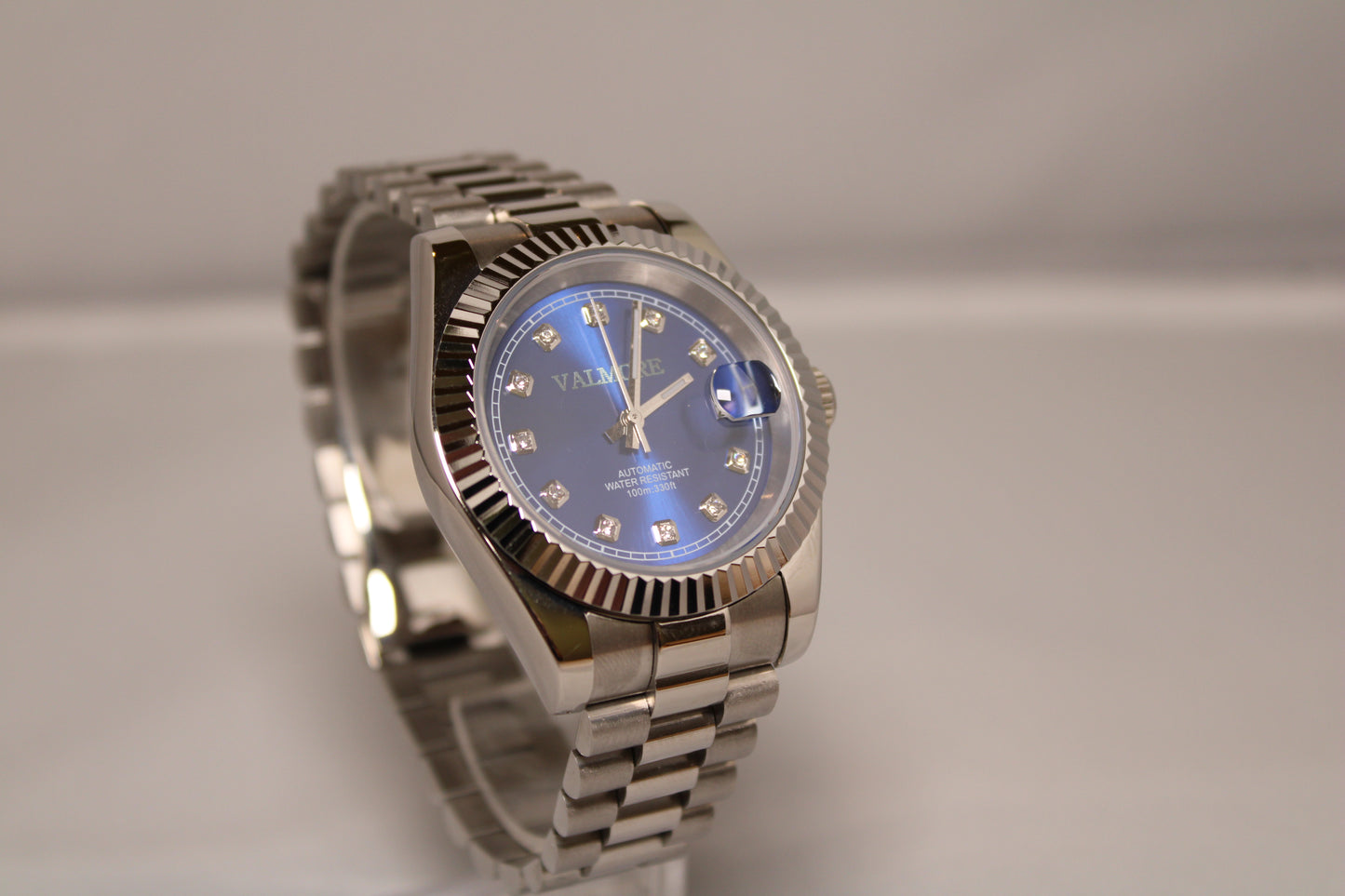 Datejust Style NH35 automatic diamond