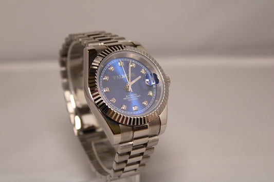 Datejust Style NH35 automatic diamond